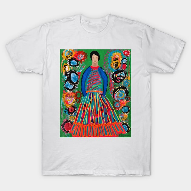 Waiting for the Fiesta T-Shirt by Leslie Pino Durant